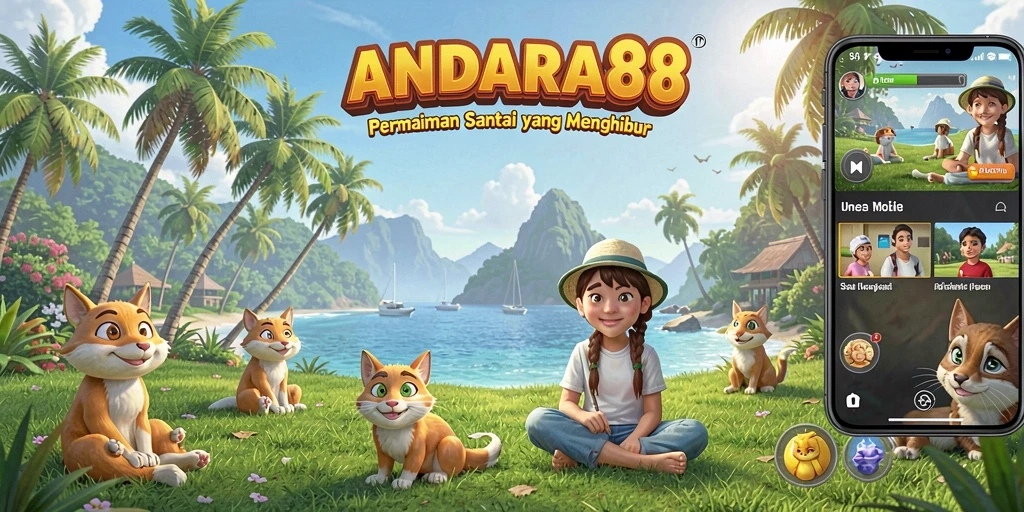 Tangkapan layar gameplay ANDARA88 yang penuh warna dan menyenangkan.
