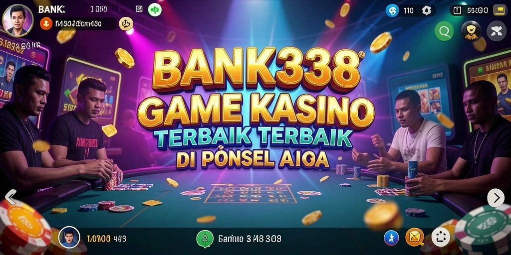 Screenshot utama BANK338 menampilkan gameplay Kasino yang penuh aksi dan keseruan.