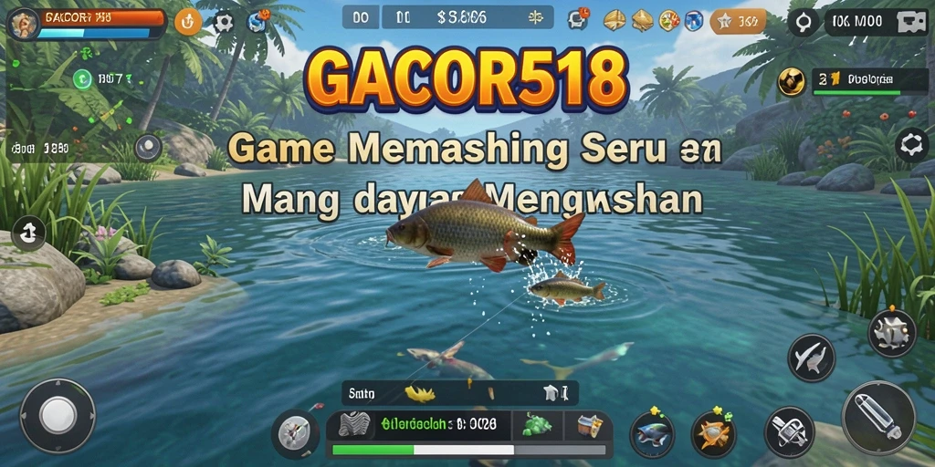 Tangkapan ikan yang menarik dalam permainan GACOR518.