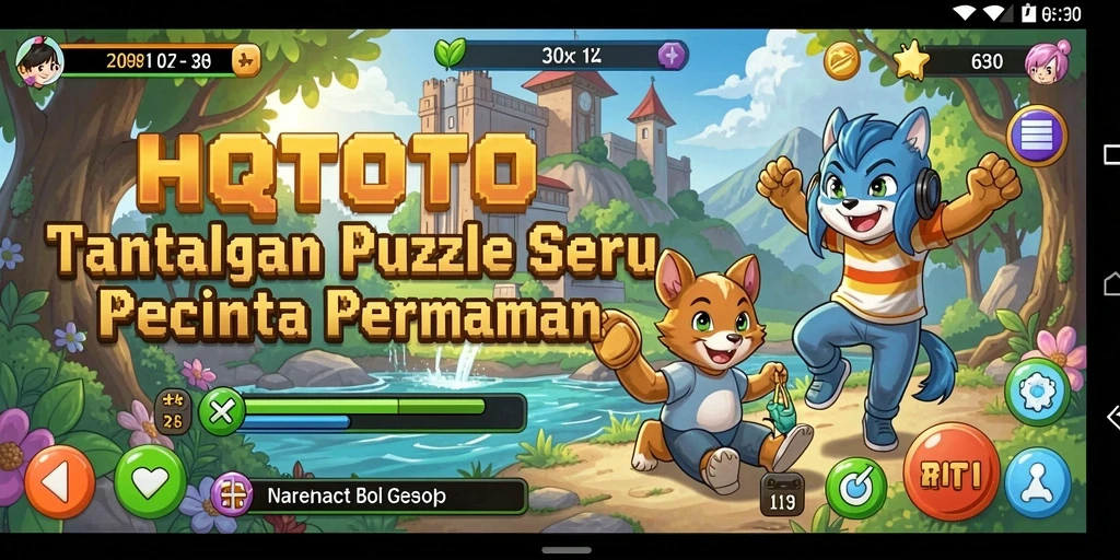 Tampilan gameplay HQTOTO yang menantang dan menarik.