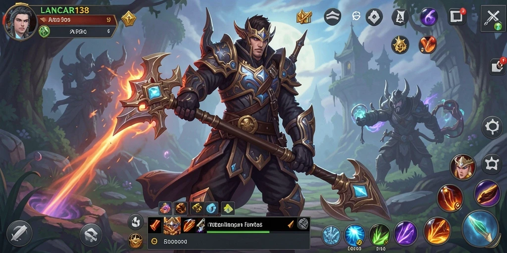 Gameplay menegangkan dengan pertarungan epik dan karakter yang unik.