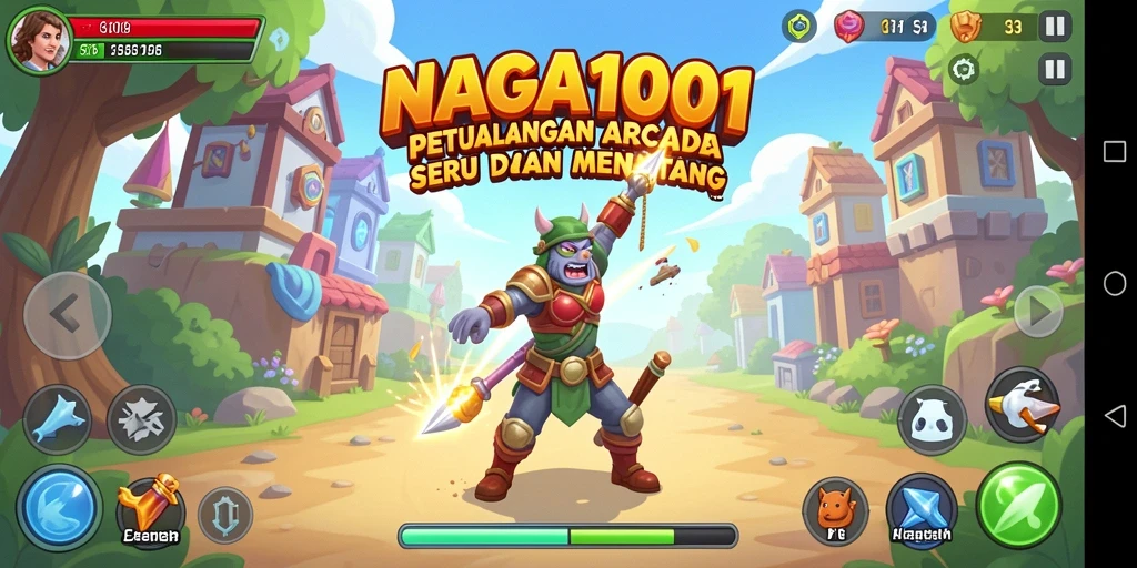 Screenshot gameplay NAGA1001 menampilkan aksi seru penuh tantangan.
